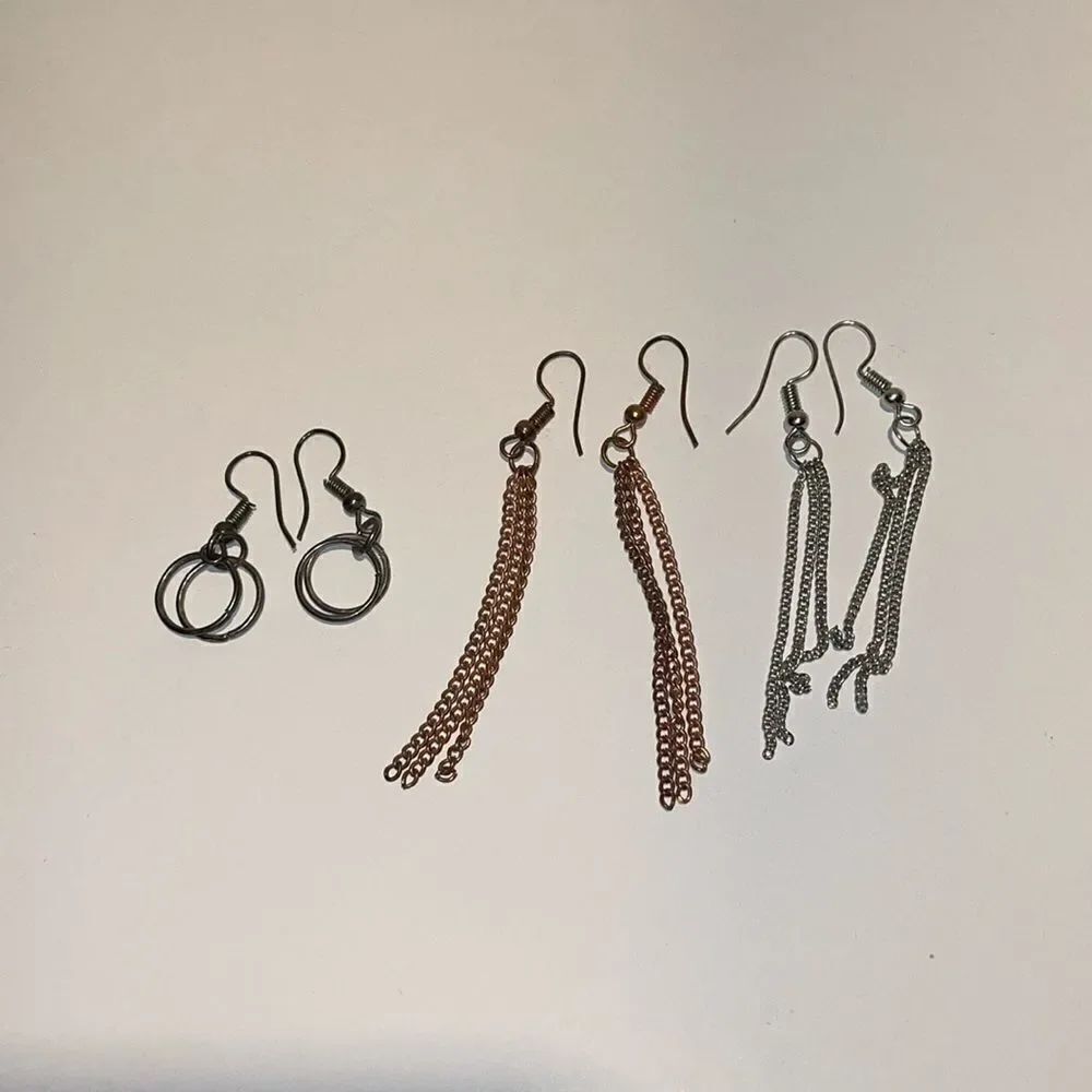 Set of 3 earrings